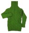 Detský pletený sveter J2888 zelená