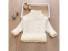Detský pletený sveter L593 biela