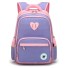 Detský školský batoh svetlo fialová