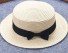 Detský slamený klobúk A455 béžová