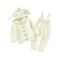 Detský sveter a nohavice C1106 biela