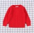 Detský sveter L624 červená