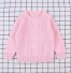 Detský sveter L624 ružová