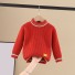 Detský sveter L651 červená