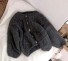 Detský sveter na gombíky L609 tmavo sivá