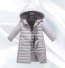 Dievčenská zimná bunda J2500 sivá