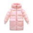 Dievčenská zimná bunda L1912 ružová