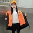 Dievčenská zimná bunda L1960 oranžová