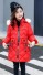 Dievčenská zimná bunda L2043 červená