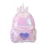 Dievčenské batoh jednorožec E1215 ružová
