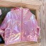 Dievčenské bunda L2012 ružová