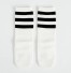 Dievčenské čierno-biele ponožky 6