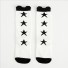 Dievčenské čierno-biele ponožky 3