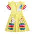 Dievčenské farebné šaty N80 D