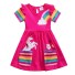 Dievčenské farebné šaty N80 A