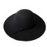 dievčenské klobúk čierna