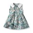 Dievčenské kvetované šaty L1368 B