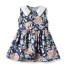 Dievčenské kvetované šaty L1368 A