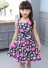 Dievčenské kvetované šaty N88 C