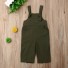 Dievčenské laclové nohavice L1508 armádny zelená