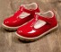 Dievčenské lakované topánky A83 červená