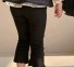 Dievčenské nohavice T2424 čierna