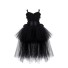Dievčenské plesové šaty N96 čierna