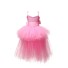 Dievčenské plesové šaty N96 ružová