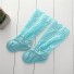 Dievčenské ponožky s čipkou svetlo modrá