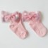 Dievčenské ponožky s mašľou A777 3