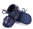 Dievčenské sandále so strapcami tmavo modrá