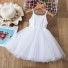 Dievčenské šaty L1270 biela