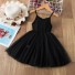 Dievčenské šaty L1270 čierna