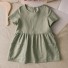 Dievčenské šaty N113 olivová