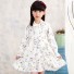 Dievčenské šaty N145 biela