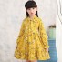 Dievčenské šaty N145 žltá