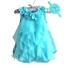Dievčenské šaty N200 modrá