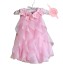 Dievčenské šaty N200 ružová