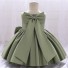 Dievčenské šaty N226 olivová