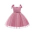 Dievčenské šaty N227 ružová
