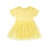 Dievčenské šaty N331 žltá