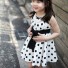 Dievčenské šaty N575 biela