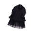 Dievčenské šaty N591 čierna