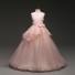 Dievčenské šaty pre princezné J2495 ružová