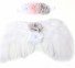 Dievčenské set na fotenie anjelské krídla a čelenka 1