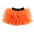 Dievčenské sukne L1003 oranžová