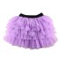 Dievčenské sukne L1003 svetlo fialová