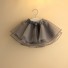 Dievčenské sukne L1026 sivá