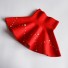 Dievčenské sukne L1033 červená