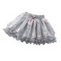 Dievčenské sukne L1045 sivá